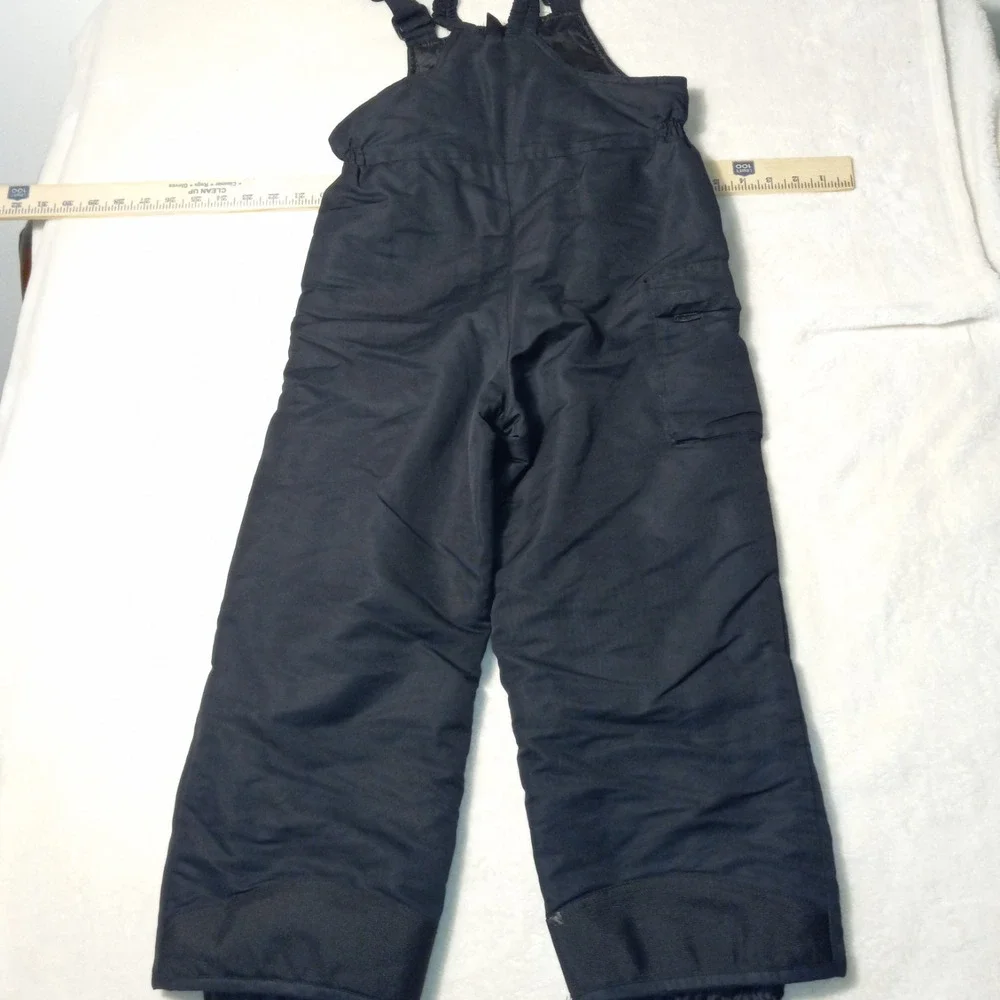 Cherokee Black Ski Bibs Snow Suit Pants - Size Kids Girls Boys small
